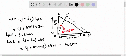 the-triangular-plate-a-b-c-is-deformed-into-the-shape-shown-by-the-dashed-lines-if-at-a-varepsilon_a