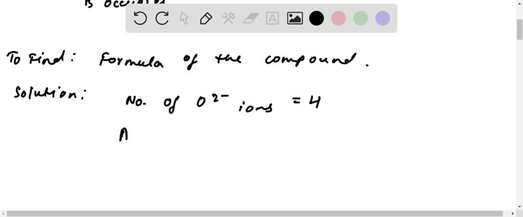 SOLVED:In a compound, oxide ions are arranged in CCP arrangement ...