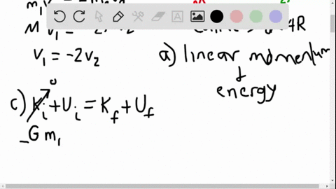 two-spheres-having-masses-m-and-2m-and-radii-r-and-3r-respectively-are-simultaneously-released-from-