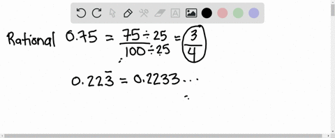 in-the-following-exercises-determine-which-of-the-given-numbers-are-rational-and-which-are-irrationa