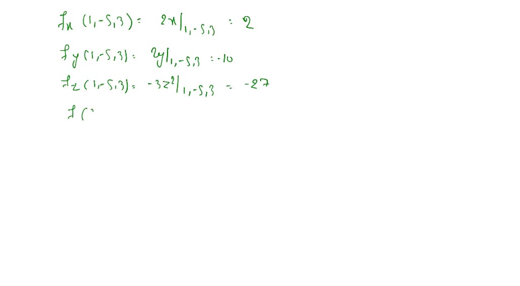 VIDEO solution:Use the first-order partial derivatives of the functions ...