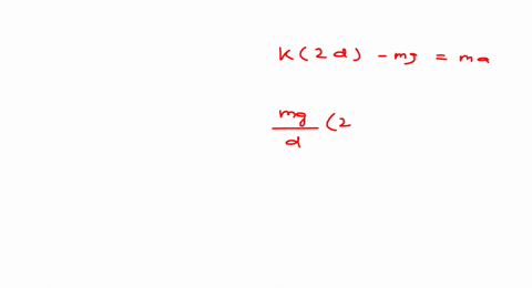 an-ideal-spring-has-a-spring-constant-k25-mathrmn-mathrmm-the-spring-is-suspended-vertically-a-10-ma