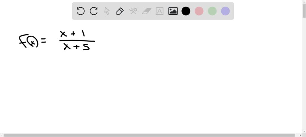 solved-given-f-x-x-1-x-5-the-domain-is-restricted-so-that-x