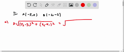 a-find-the-distance-da-b-between-a-and-b-b-find-the-midpoint-of-the-segment-a-b-a-50-quad-b-2-2
