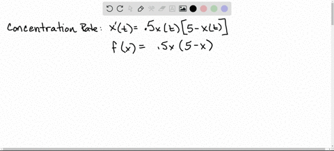 if-the-concentration-of-a-chemical-changes-according-to-the-equation-xprimet05-xt5-xt-find-the-conce