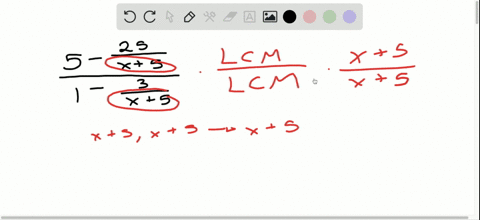 simplify-frac5-frac25x51-frac3x5