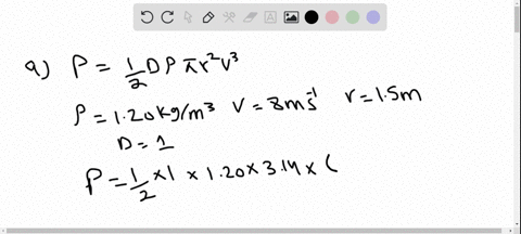 Calculate the maximum power that can be developed by a windmill in a 60 ...