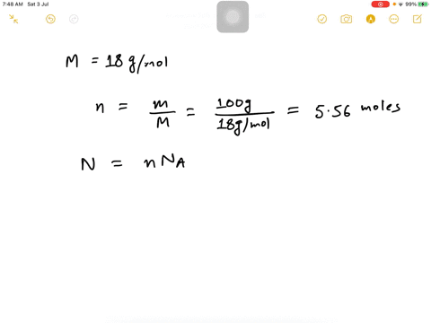estimate-the-number-of-electrons-in-100-mathrmg-of-water-how-much-is-the-total-negative-charge-on-th