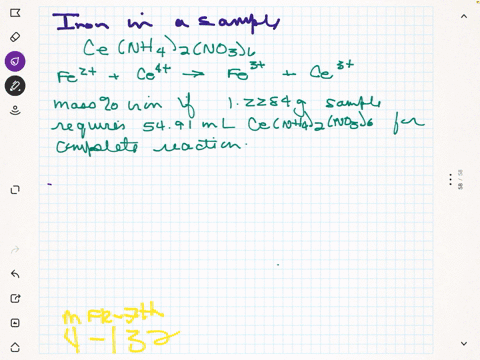 an-alternative-procedure-to-that-given-in-problem-4122-for-determining-the-amount-of-iron-in-a-sampl