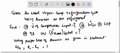 a-refrigeration-system-operates-on-the-ideal-vaporcompression-refrigeration-cycle-with-ammonia-as-th