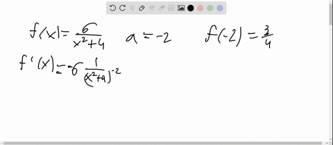 find-an-equation-of-the-tangent-line-to-yfx-at-xa-fxfrac6x24-a-2
