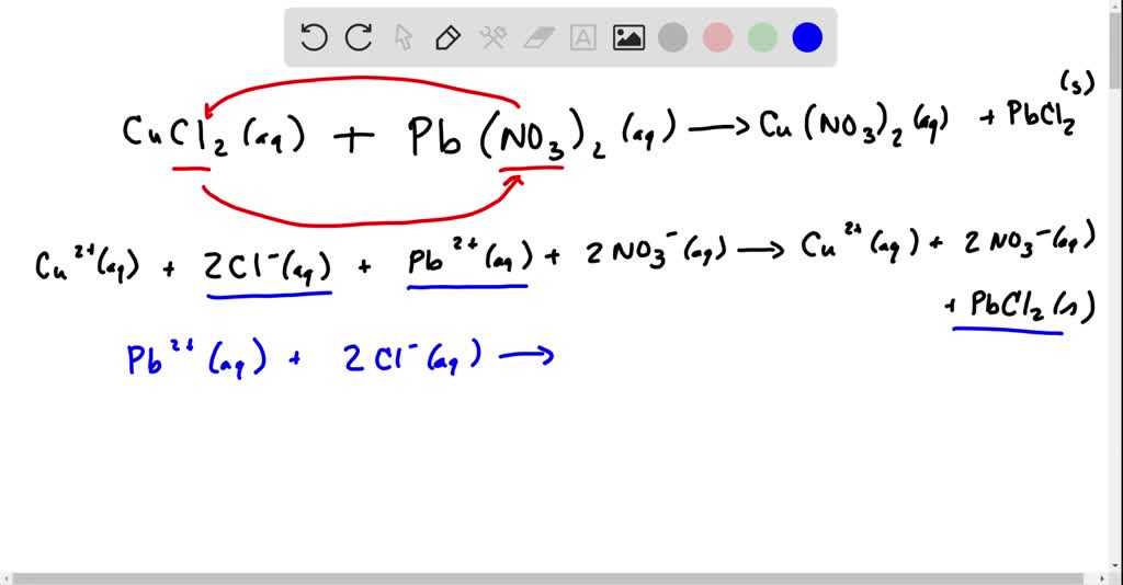 solved-copper-il-chloride-and-lead-ii-nitrate-react-in-aqueous