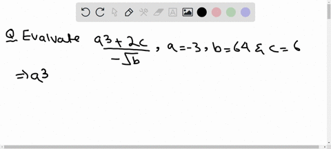 evaluate-each-expression-for-a-3-b64-and-c6-fraca32-c-sqrtb