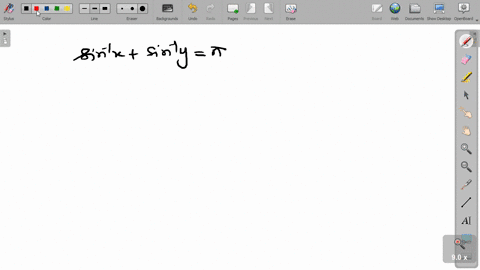 solve-for-x-and-y-sin-1-xsin-1-ypi