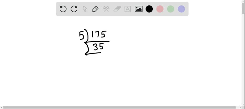 SOLVED:Find the prime factorization. 175