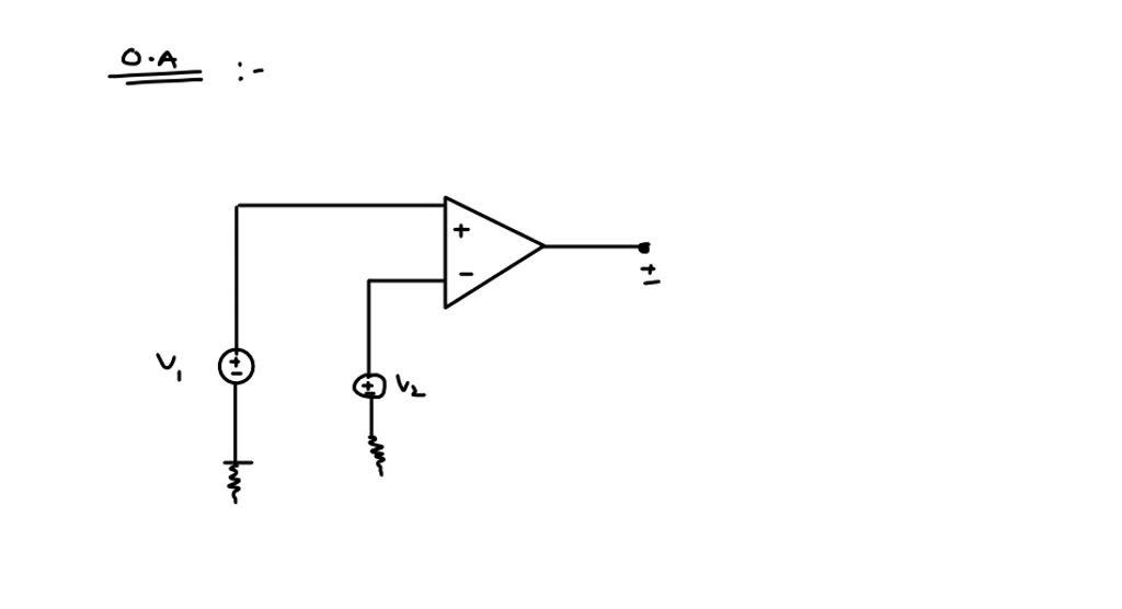 SOLVEDWhat is a differential amplifier? Define the differential input
