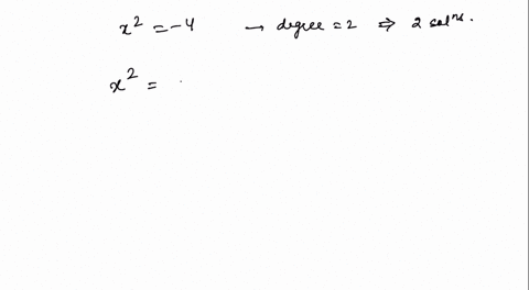 find-all-n-complex-solutions-of-each-equation-of-the-form-xnk-x2-4
