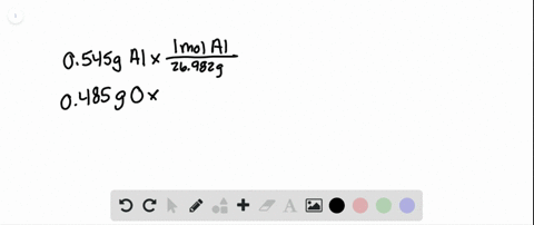 an-oxide-of-aluminum-contains-0545-g-of-al-and-0485-g-of-o-find-the-empirical-formula-for-the-oxide