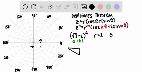 use-demoivres-theorem-to-find-the-indicated-power-of-the-complex-number-write-answers-in-rectangu-23
