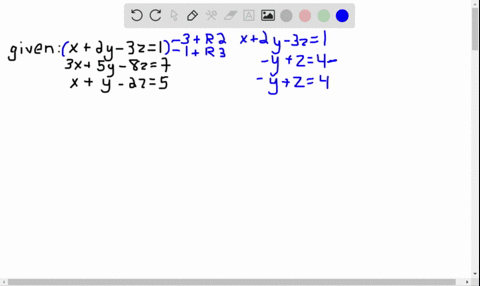 solve-using-elimination-if-the-system-is-linearly-dependent-state-the-general-solution-in-terms-of-3
