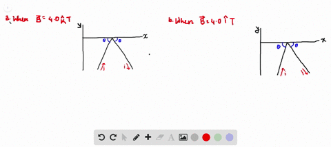 the-bent-wire-shown-in-fig-28-42-lies-in-a-uniform-magnctic-ficld-each-straight-section-is-20-mathrm
