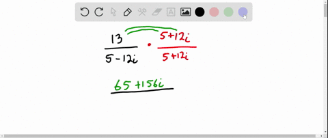 perform-the-indicated-operation-and-write-each-expression-in-the-standard-form-ab-i-frac135-12-i