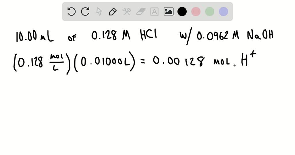 SOLVED:What volume of 0.0962 M NaOH is required to exactly neutralize ...