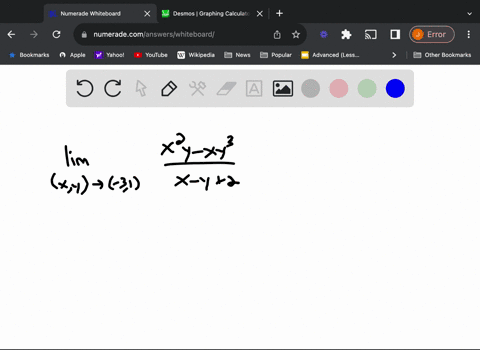 find-the-limit-lim-_x-y-rightarrow-31-fracx2-y-x-y3x-y2