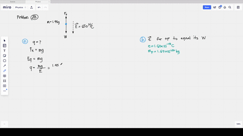 a-what-must-the-charge-sign-and-magnitude-of-a-145-mathrmg-particle-be-for-it-to-remain-stationary-w