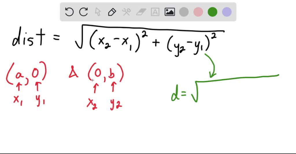 SOLVED:The Distance Between Two Numbers, find the distance between a ...
