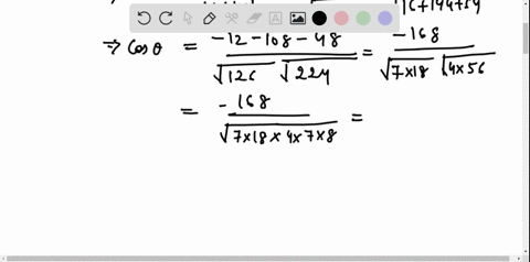 SOLVED:23-24 Determine whether the given vectors are orthogonal ...