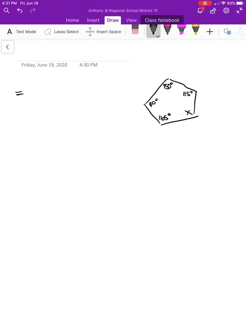 Solved A Baseball Diamond S Home Plate Has Three Right Angles The Other Two Angles Are Congruent Find Their Measure