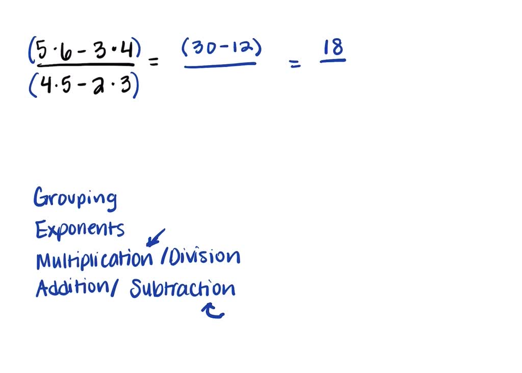 SOLVED Simplify 5 6 3 4 4 5 2 3 