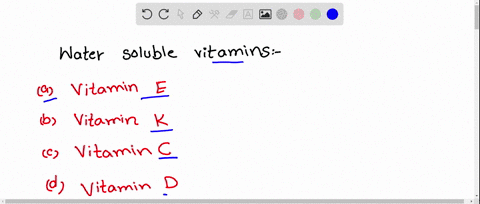 which-of-the-vitamins-given-below-is-water-soluble-a-vitamin-e-b-vitamin-mathrmk-c-vitamin-mathrmc-d