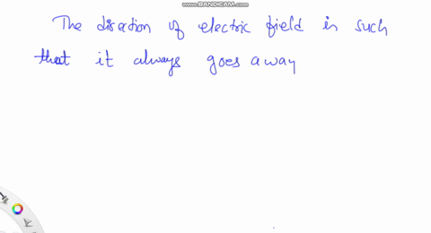 what-is-the-direction-of-the-electric-field-near-a-negative-charge
