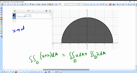use-geometry-or-symmetry-or-both-to-evaluate-the-double-integral-iint_dx2-d-a-dleftx-y-mid-0-leqslan