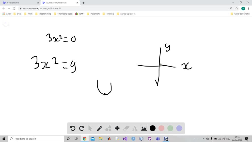 Solved Solve Each Equation By Graphing The Related Function If The Equation Has No Real Number