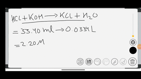 what-is-the-molar-concentration-of-an-mathrmhcl-solution-if-a-1000-mathrmml-sample-requires-3340-mat