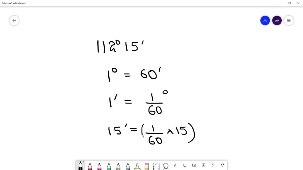 Convert angle measure to decimal degrees. If applicable, round to the ...