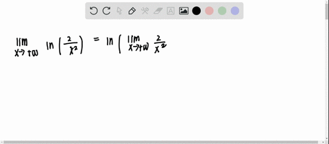 find-the-limits-lim-_x-rightarrowinfty-ln-leftfrac2x2right
