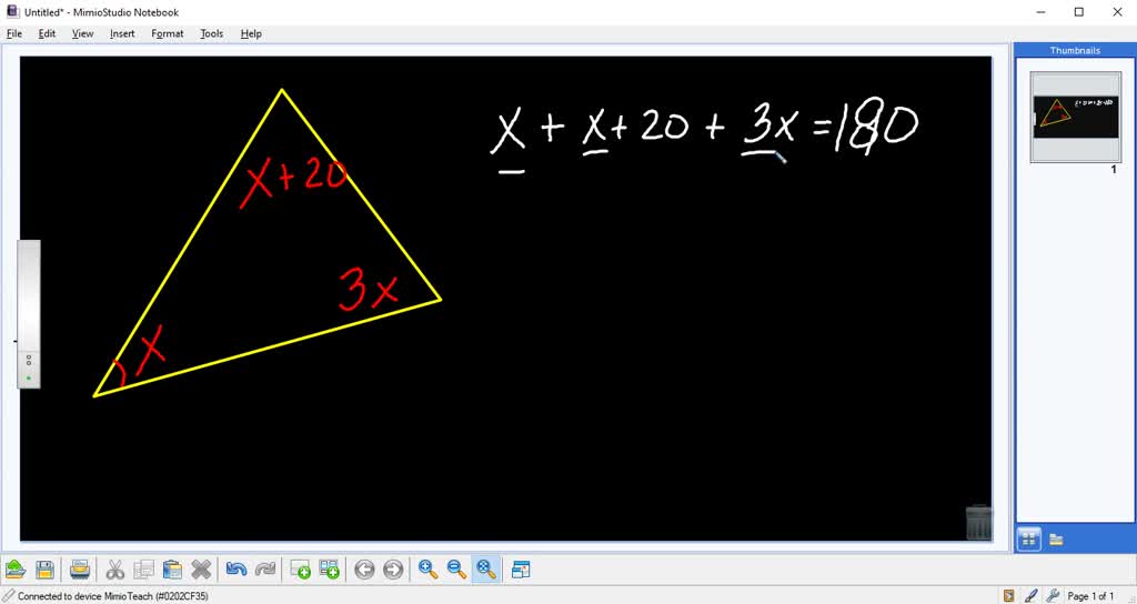 Triangle Properties Problem ⏩SOLVED:In the following exercises, solve using triangle properties ...