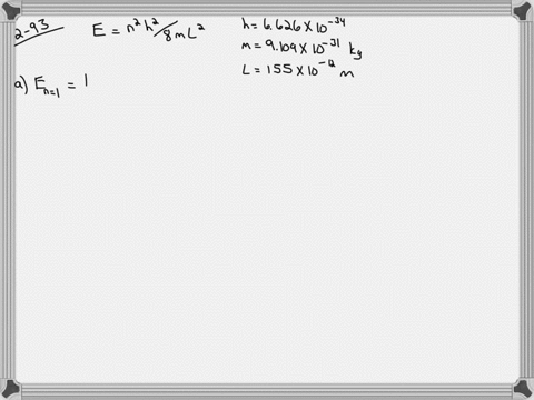an-electron-confined-to-a-one-dimensional-box-has-energy-levels-given-by-the-equation-en-n2h28-ml2-w