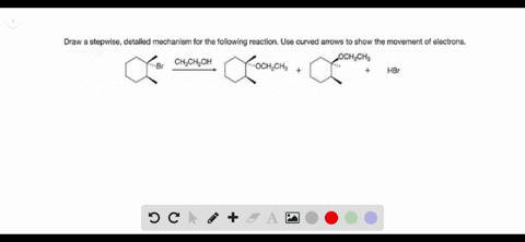 draw-a-stepwise-detailed-mechanism-for-the-following-reaction-use-curved-arrows-to-show-the-movement