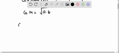 find-the-geometric-mean-between-25-and-144