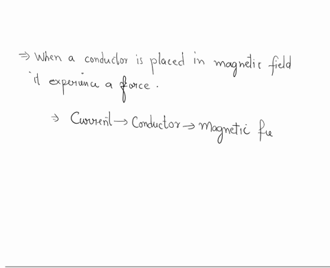 describe-an-experiment-to-show-that-a-magnetic-field-exerts-a-force-on-a-current-carrying-wire