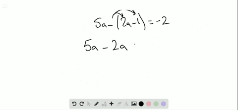 solve-the-equation-5-a-2-a-1-2