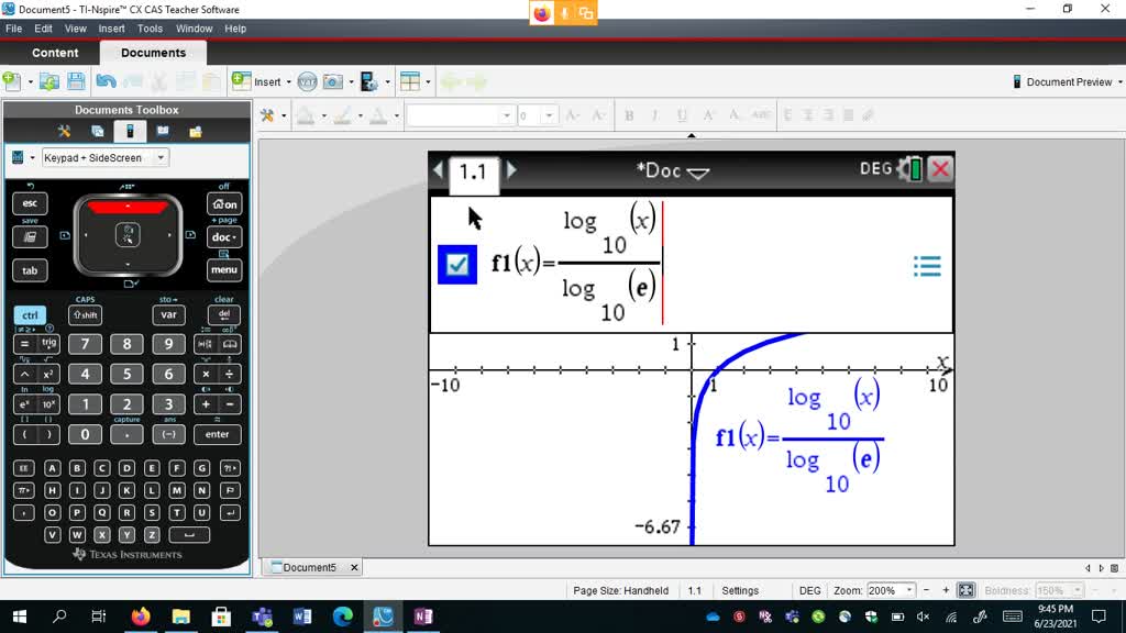 SOLVED:Use a graphing calculator to plot y=\ln x and y=\frac{\log x ...