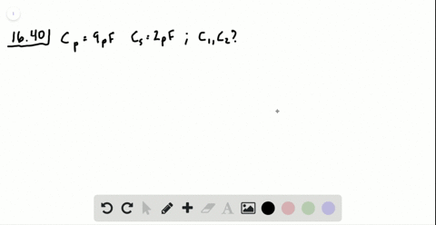two-capacitors-give-an-equivalent-capacitance-of-900-mathrmpf-when-connected-in-parallel-and-an-equi