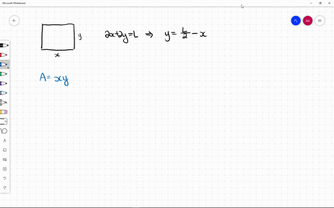 maximizing-area-find-the-dimensions-of-the-rectangle-with-the-largest-area-that-can-be-enclosed-on-a