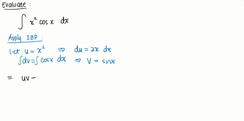 find-the-indefinite-integral-int-x2-cos-x-d-x